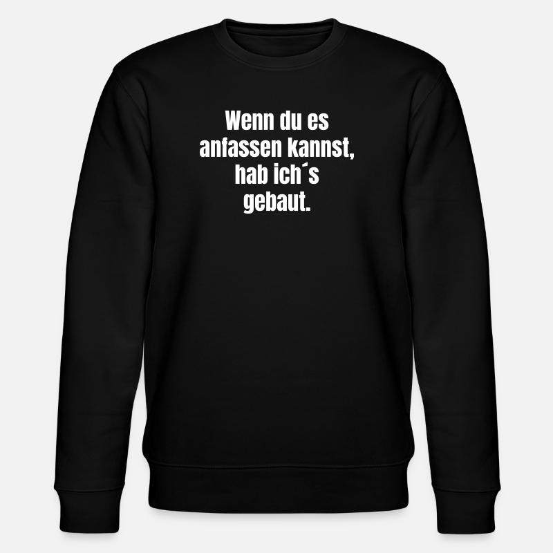 Chemise Touchable Structure - Sweat bio CHANGER Stanley/Stella Unisexe - noir