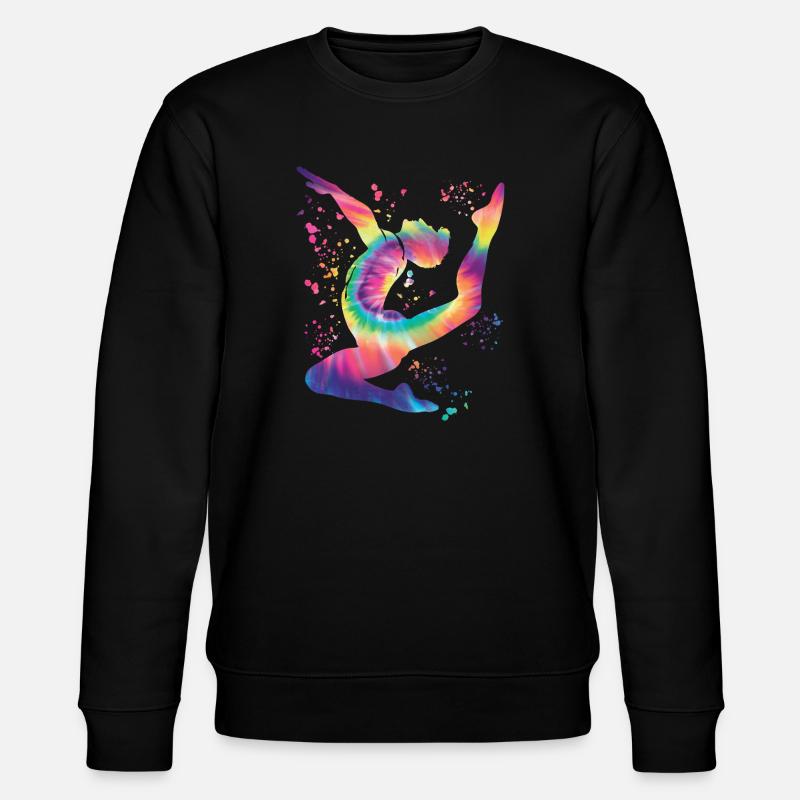 Turner Boden Kunstturnen - Stanley/Stella Unisex Bio-Sweatshirt CHANGER  - Schwarz