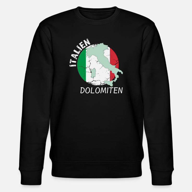Dolomites - Sweat bio CHANGER Stanley/Stella Unisexe - noir