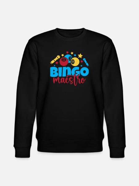 Bingo Game Maestro Bingo - Stanley/Stella CHANGER Unisex Organic Sweatshirt - black