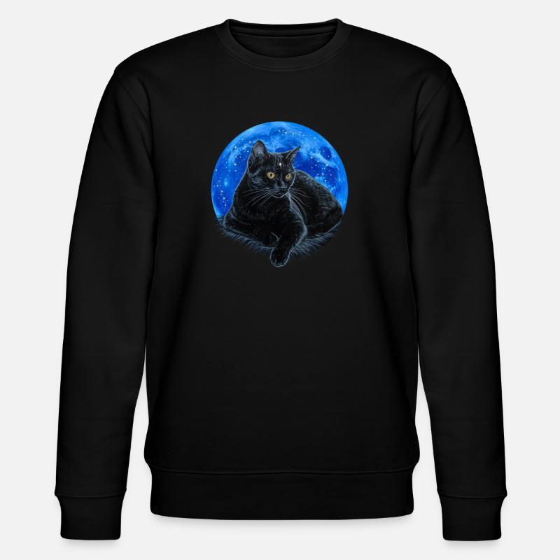 Sternkatze. - Stanley/Stella Unisex Bio-Sweatshirt CHANGER  - Schwarz