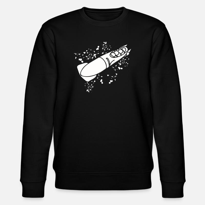 Bobsleigh Bobsleigh Four-man Bobsleigh - Stanley/Stella CHANGER Unisex Organic Sweatshirt - black