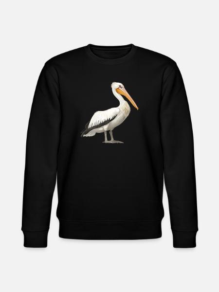 Pelicans Pelican - Stanley/Stella CHANGER Unisex Organic Sweatshirt - black