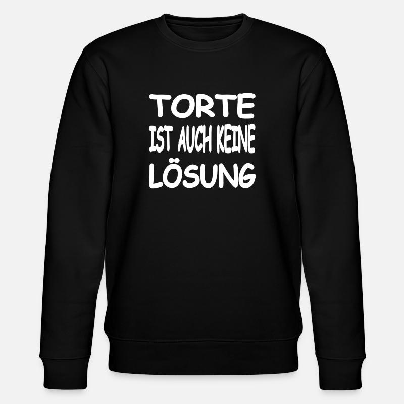 Torte - Stanley/Stella Unisex Bio-Sweatshirt CHANGER  - Schwarz