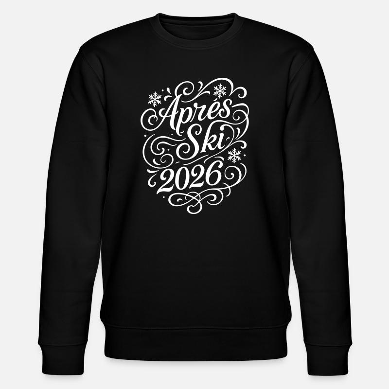 Apres Ski 2026 - Stanley/Stella Unisex Bio-Sweatshirt CHANGER  - Schwarz