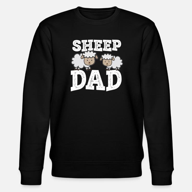 Papa mouton - Sweat bio CHANGER Stanley/Stella Unisexe - noir