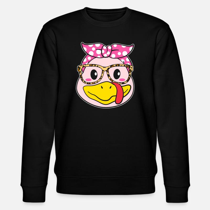 Thanksgiving Mama Mutter Oma Großmutter - Stanley/Stella Unisex Bio-Sweatshirt CHANGER  - Schwarz