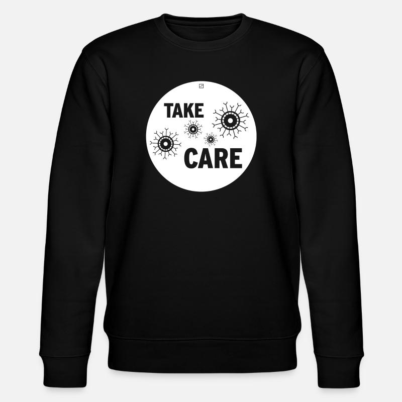 PRENDS SOIN DE TOI - Sweat bio CHANGER Stanley/Stella Unisexe - noir