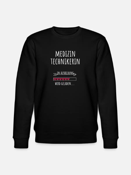Medizintechnikerin Medizintechnik Studium Beruf - Stanley/Stella Unisex Bio-Sweatshirt CHANGER - Schwarz