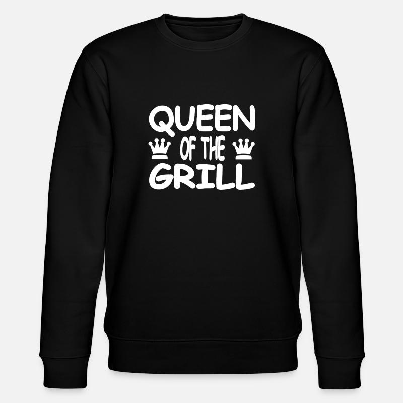 Grillen - Stanley/Stella Unisex Bio-Sweatshirt CHANGER  - Schwarz