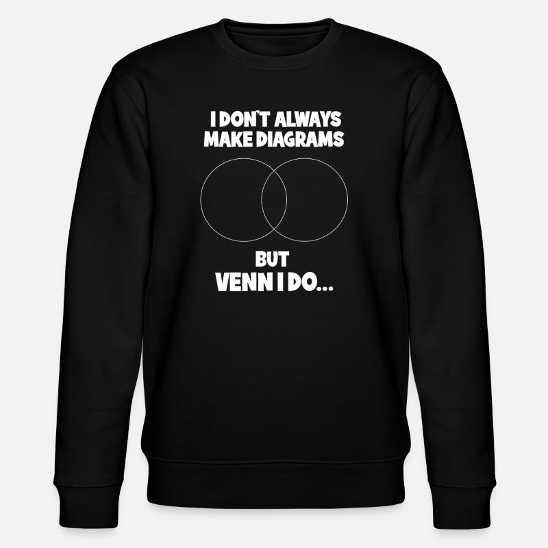 Math Math Math Teacher Mathematician - Stanley/Stella CHANGER Unisex Organic Sweatshirt - black