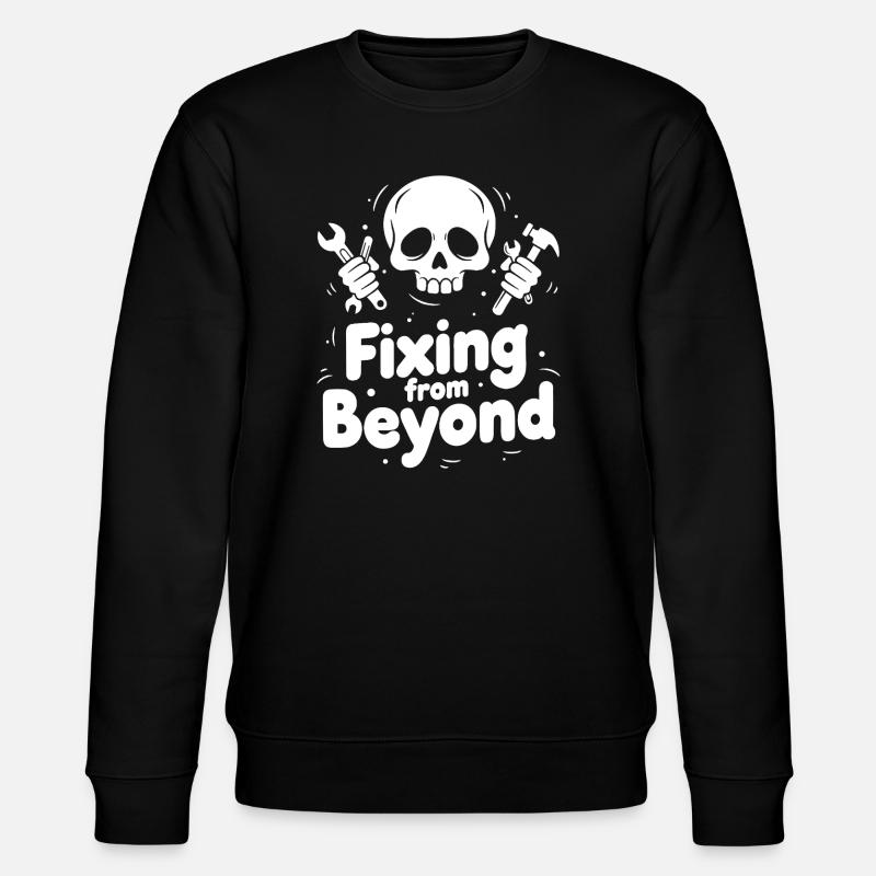 Schädelwerkstatt Beyond Repair - Stanley/Stella Unisex Bio-Sweatshirt CHANGER - Schwarz