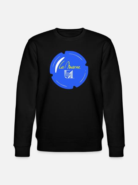 Capsule la Marne 51 - Stanley/Stella CHANGER Unisex Organic Sweatshirt - black