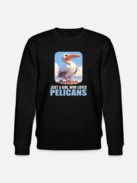 Pelicans Pelican - Stanley/Stella CHANGER Unisex Organic Sweatshirt - black