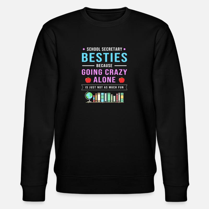 Secrétaire d’école Secrétaire d’école - Sweat bio CHANGER Stanley/Stella Unisexe - noir