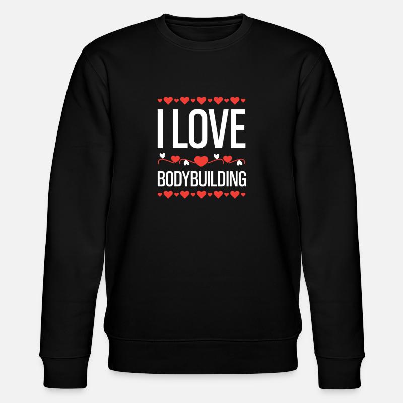 J’adore la musculation - Sweat bio CHANGER Stanley/Stella Unisexe - noir