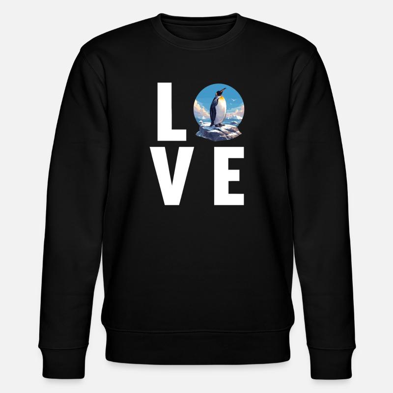 Pingouins Pingouin - Sweat bio CHANGER Stanley/Stella Unisexe - noir