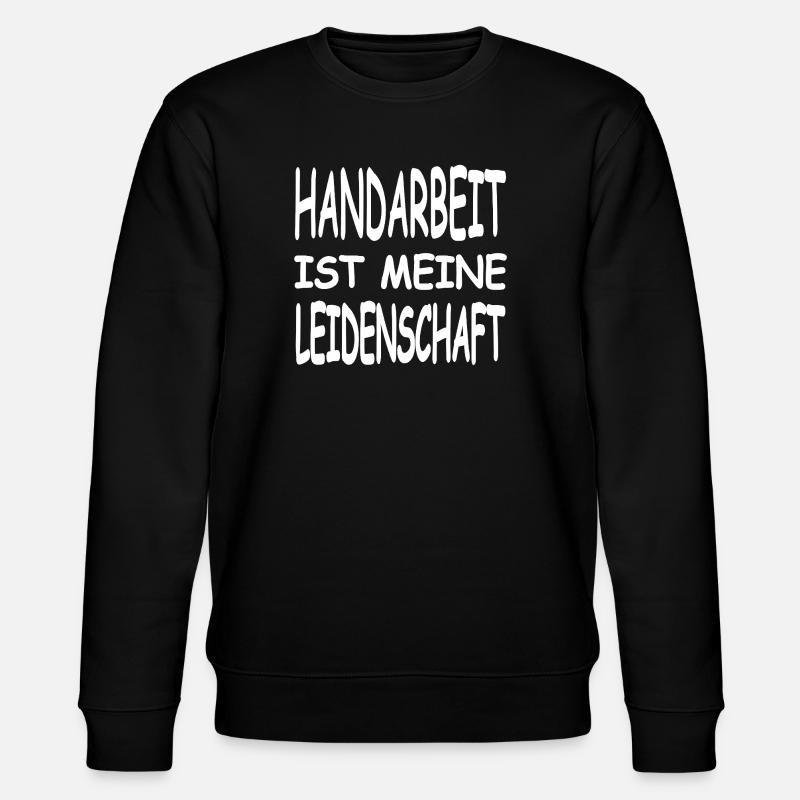 Manual work - Stanley/Stella CHANGER Unisex Organic Sweatshirt - black