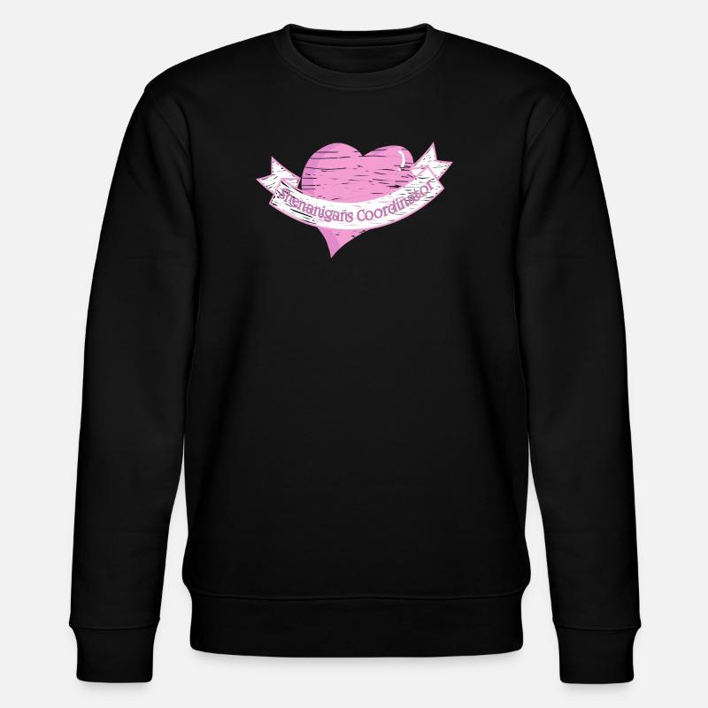 Coordonnatrice des farces Saint-Patrick - Sweat bio CHANGER Stanley/Stella Unisexe - noir