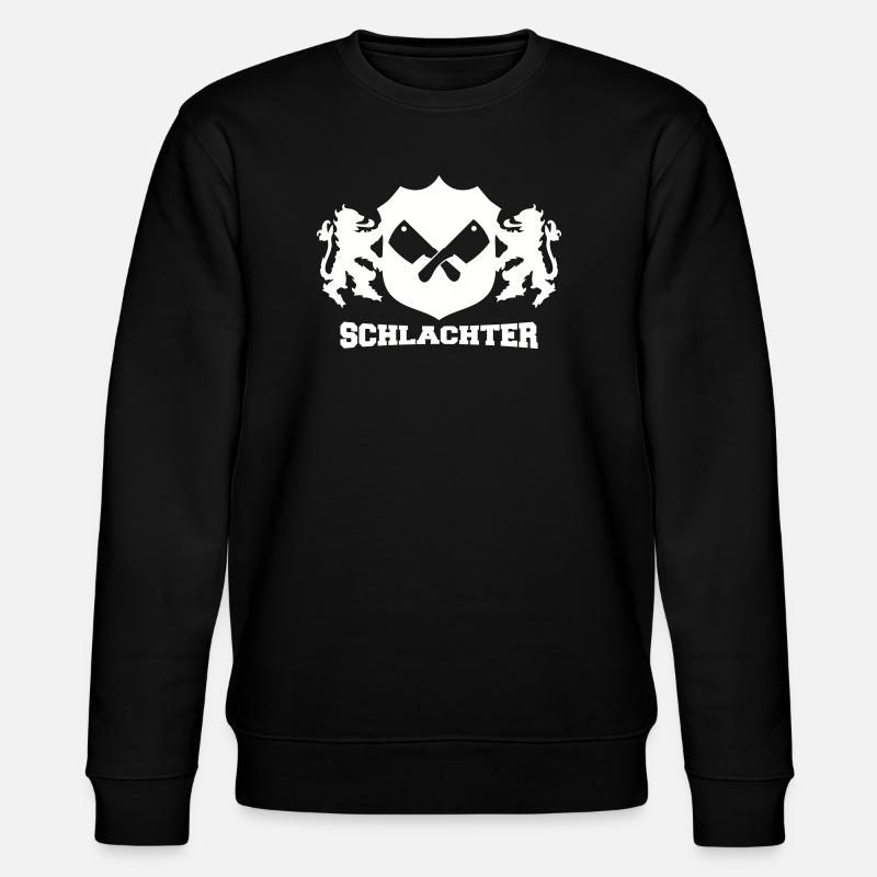 Schlachter Emblem  - Stanley/Stella Unisex Bio-Sweatshirt CHANGER  - Schwarz