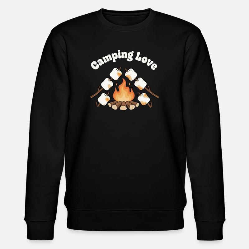 Feu de camp Love Guimauves - Sweat bio CHANGER Stanley/Stella Unisexe - noir