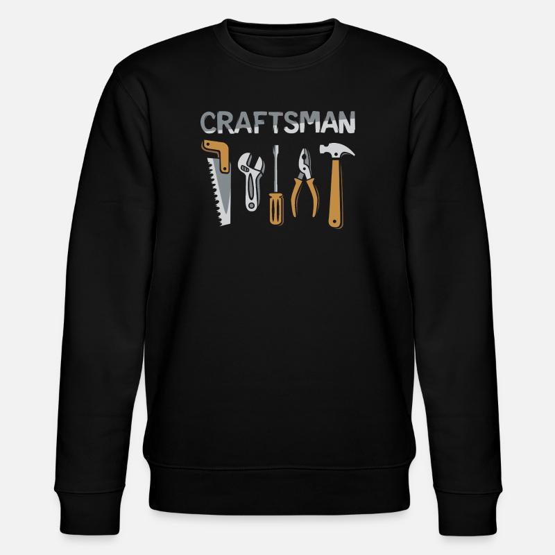 Outils d’artisan Craftsman Design - Sweat bio CHANGER Stanley/Stella Unisexe - noir