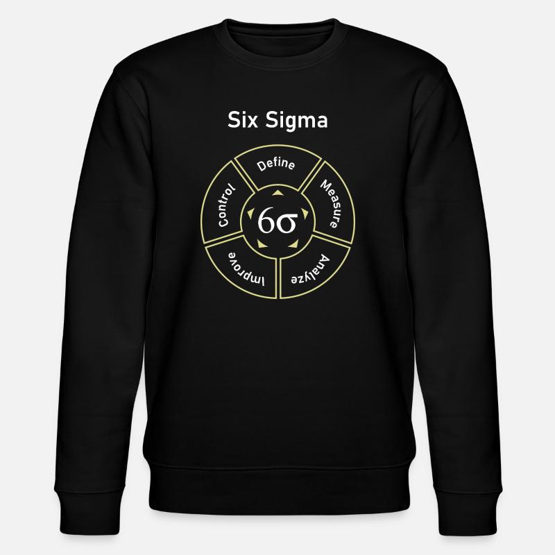 Six Sigma Processus Définir Mesurer - Sweat bio CHANGER Stanley/Stella Unisexe - noir