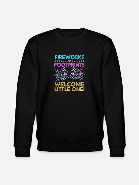 Gender Reveal New Year - Stanley/Stella CHANGER Unisex Organic Sweatshirt - black