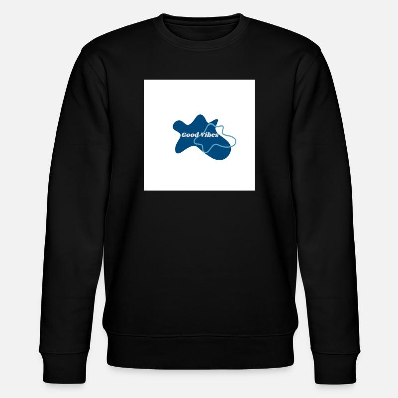 Gute Vibes Blau Logo - Sweat bio CHANGER Stanley/Stella Unisexe - noir