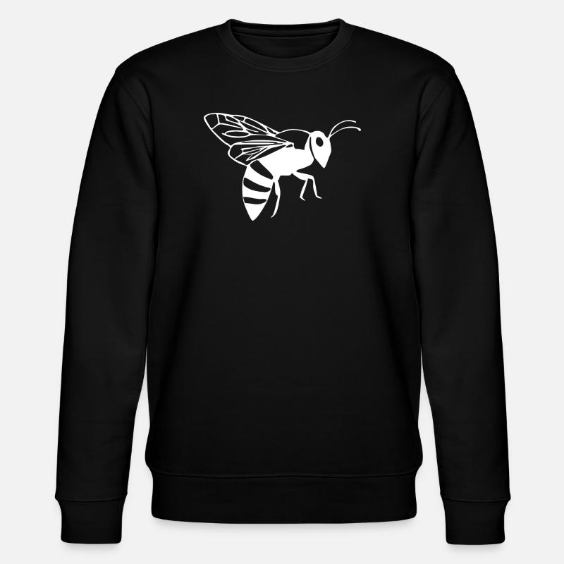 Bee Bee Beekeeper Gift - Stanley/Stella CHANGER Unisex Organic Sweatshirt - black