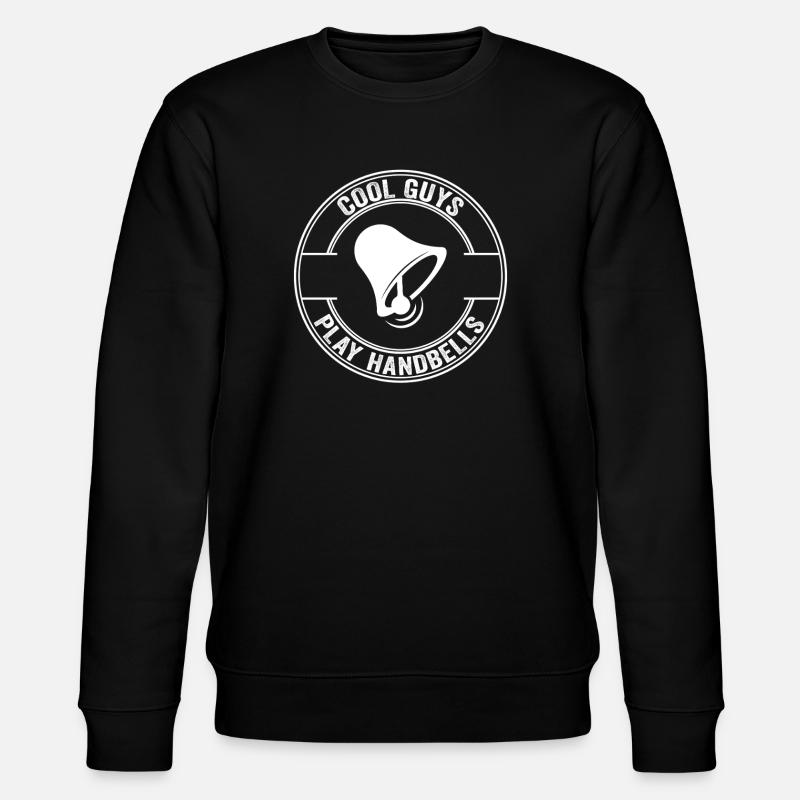 Handglocke Kreis Emblem - Stanley/Stella Unisex Bio-Sweatshirt CHANGER  - Schwarz