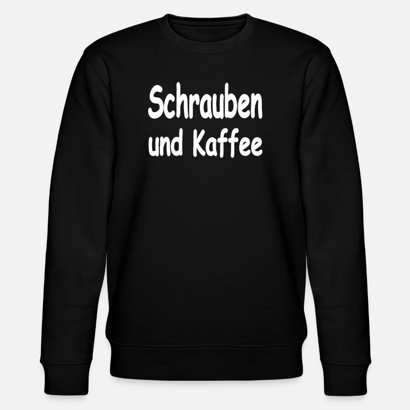 screw - Stanley/Stella CHANGER Unisex Organic Sweatshirt - black