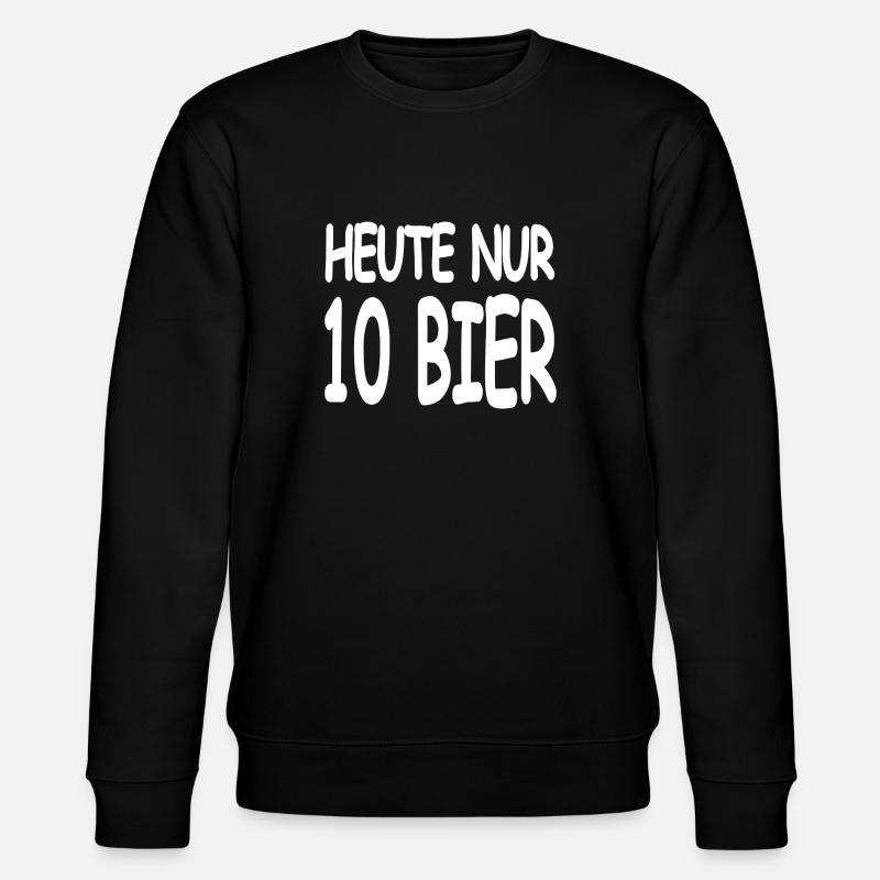 Bière - Sweat bio CHANGER Stanley/Stella Unisexe - noir