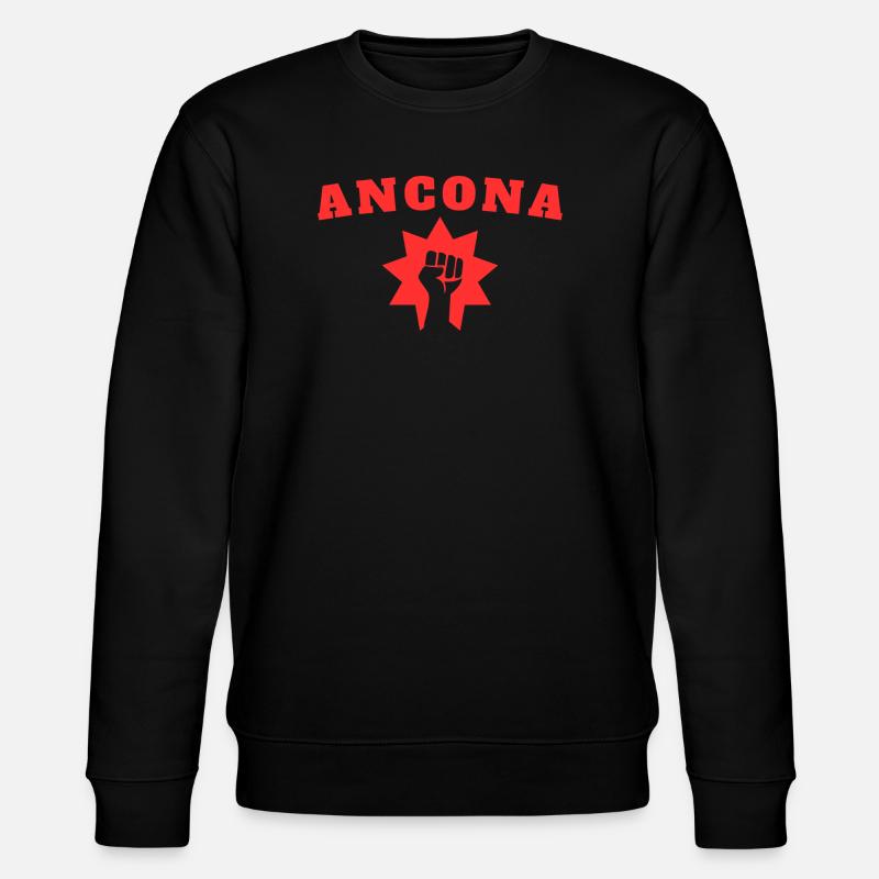 Ancona - Stanley/Stella CHANGER Unisex Organic Sweatshirt - black