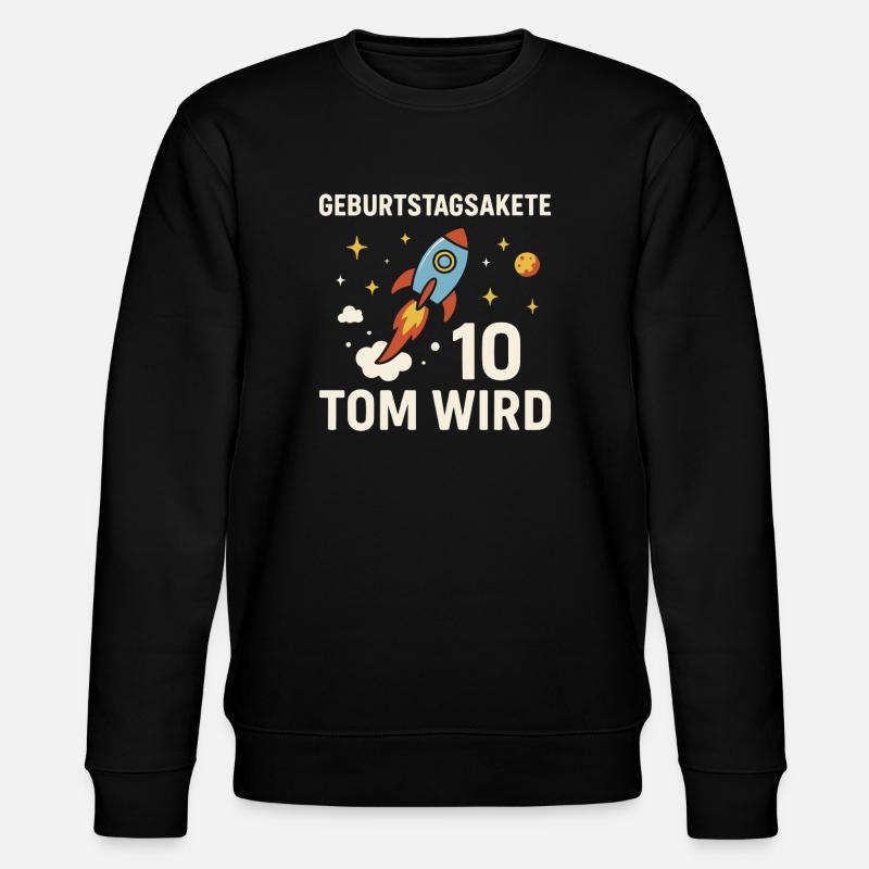 Anniversaire Rocket 10e anniversaire - Sweat bio CHANGER Stanley/Stella Unisexe - noir