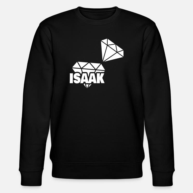 Kostbar Isaak - Stanley/Stella Unisex Bio-Sweatshirt CHANGER  - Schwarz