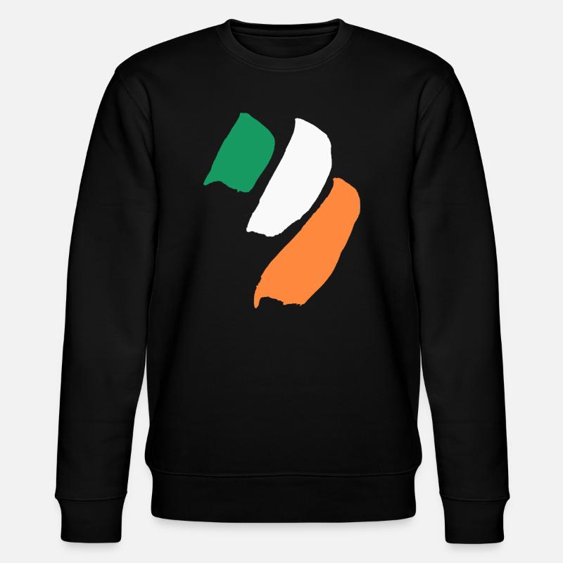 Drapeau de l’Irlande - Sweat bio CHANGER Stanley/Stella Unisexe - noir