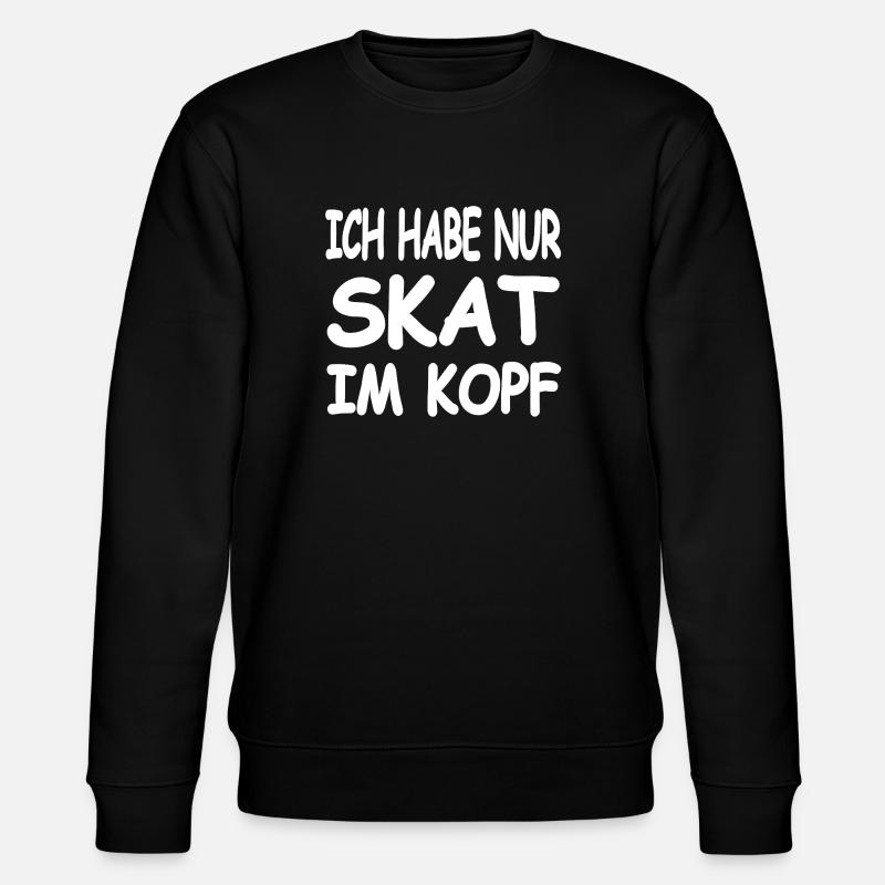 Skat - Stanley/Stella Unisex Bio-Sweatshirt CHANGER  - Schwarz