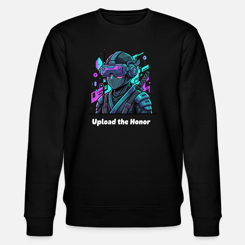 Cyber Ninja VR Warrior - Sweat bio CHANGER Stanley/Stella Unisexe - noir