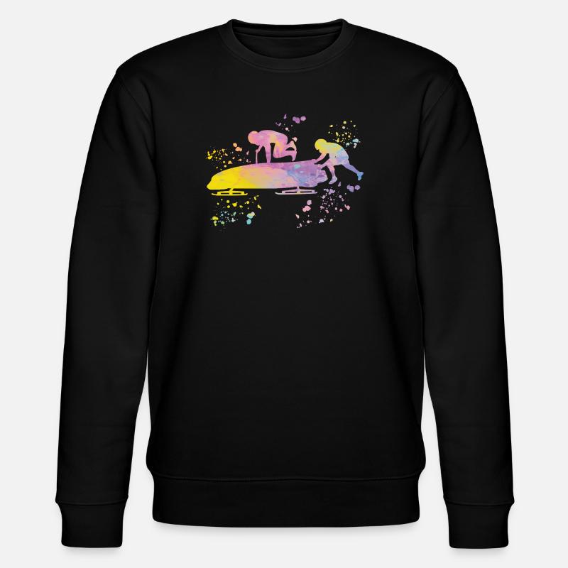 Bob Team Anschieber Bob - Stanley/Stella Unisex Bio-Sweatshirt CHANGER  - Schwarz