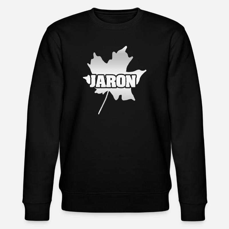Jaron Jaron - Stanley/Stella Unisex Bio-Sweatshirt CHANGER  - Schwarz