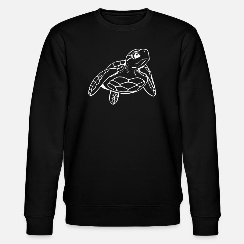Turtle Turtles - Stanley/Stella CHANGER Unisex Organic Sweatshirt - black