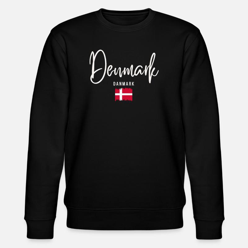 Fabriqué au Danemark, racines danoises - Sweat bio CHANGER Stanley/Stella Unisexe - noir