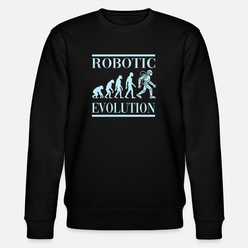 Robot Évolution Progrès Avenir Humain - Sweat bio CHANGER Stanley/Stella Unisexe - noir