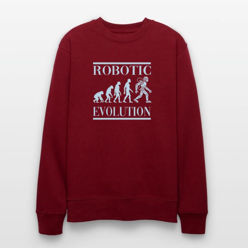 Robot Évolution Progrès Avenir Humain Sweat bio CHANGER Stanley/Stella Unisexe