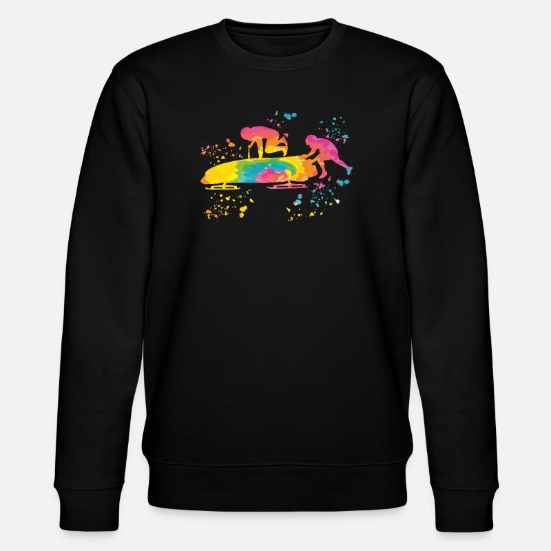 Bobsleigh Two-man Bobsleigh - Stanley/Stella CHANGER Unisex Organic Sweatshirt - black