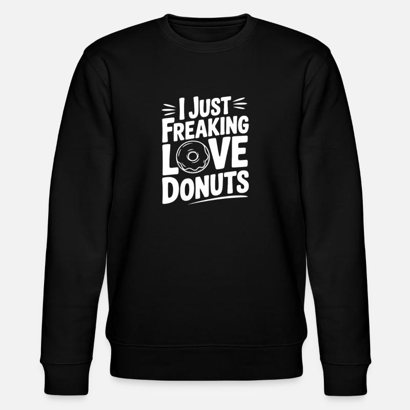 J’adore les beignets - Sweat bio CHANGER Stanley/Stella Unisexe - noir