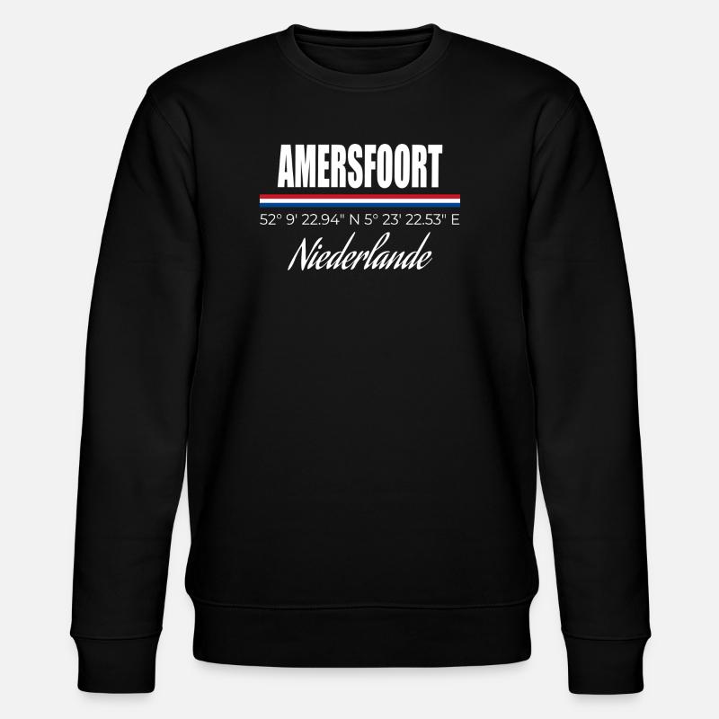 Amersfoort - Sweat bio CHANGER Stanley/Stella Unisexe - noir