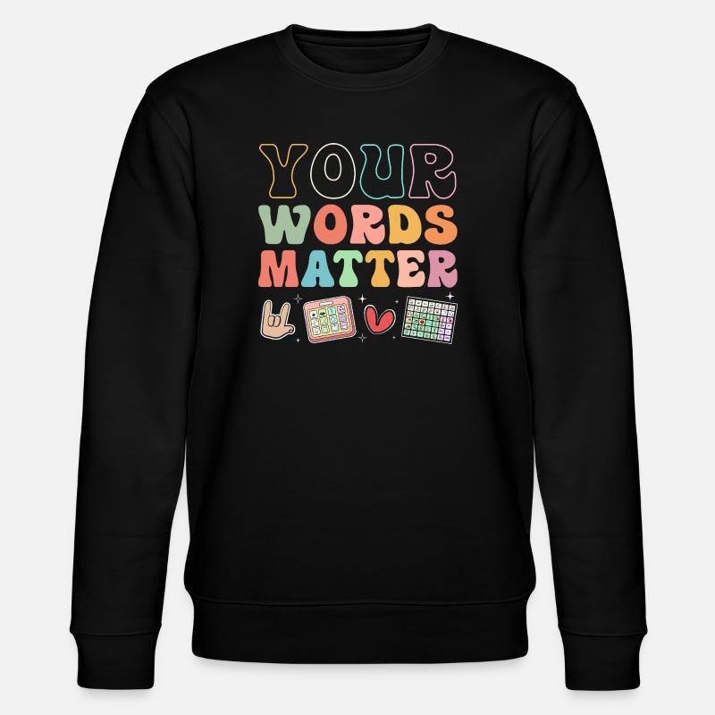 Sonderschule Lehrer Förderschule Pädagoge - Stanley/Stella Unisex Bio-Sweatshirt CHANGER  - Schwarz