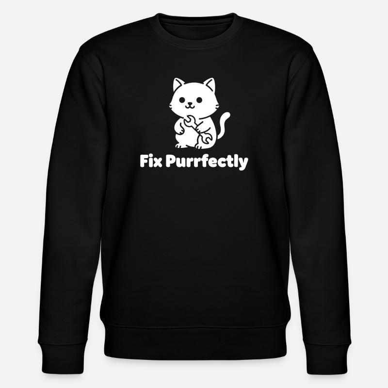 Atelier pour chats - Sweat bio CHANGER Stanley/Stella Unisexe - noir